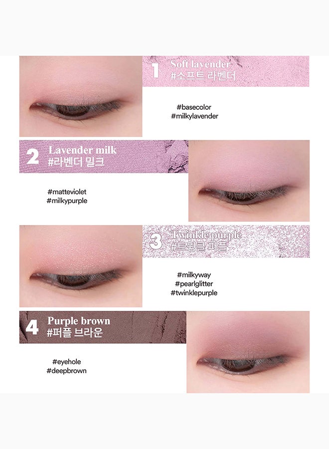 rom&nd Better Than Eyes W01 Dry Lavender - Image 4